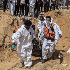 Katil İsrail'in çekildiği Han Yunus'ta dehşete düşüren manzara!
