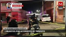 Accidentes automovilísticos dejan 2 muertos en Hidalgo