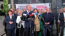 Wielka radość w sztabie Konrada Fijołka. To on jest zwycięzcą w Rzeszowie