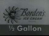 Borden's ice cream cow bell (ice cream bell) TV commercial