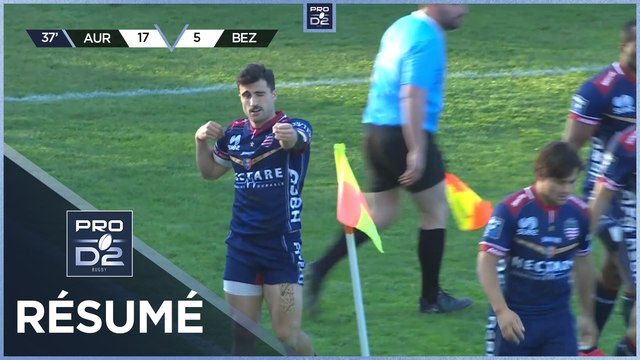 PRO D2 Saison 2023-2024 J27 - Résumé Stade Aurillacois - AS Béziers Hérault