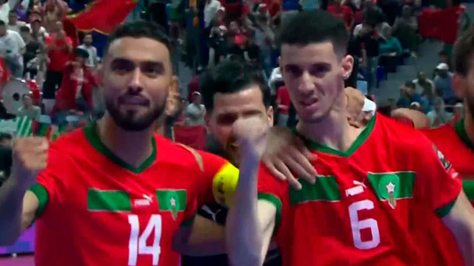 VIDEO AFCON FUTSAL 2024 Highlights Morocco vs Libya beIN SPORTS