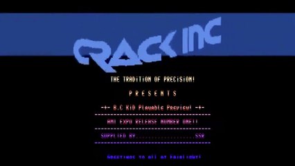 Amiga Cracktro - BC Kid Preview by Crack Inc.