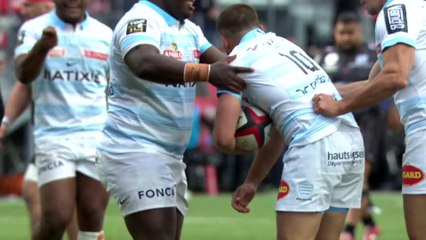 TOP 14 - Essai de Antoine GIBERT (R92) - Oyonnax Rugby - Racing 92