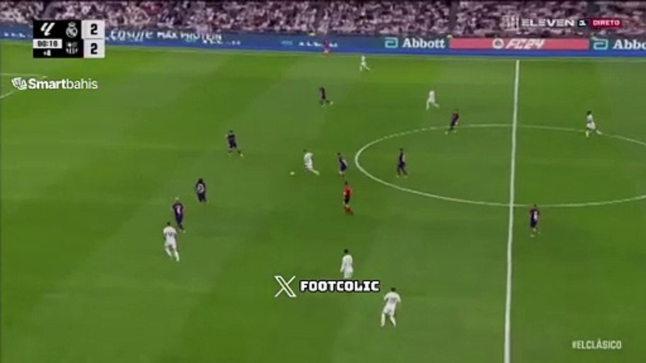 Real Madrid 3 Barcelona 2