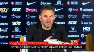 Okan Buruk: Egolarımızı bir kenara bırakarak Galatasaray'ın başarısını düşünmek zorundayız