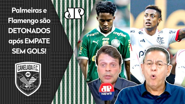 FOI UMA MER#@ DE JOGO! UM LIXO! O que Palmeiras e Flamengo FIZERAM HOJE foi... 0 a 0 É DETONADO!