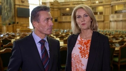 Fogh og Thorning går sammen: Vi danskere er kendt for at hjælpe |2015| DR