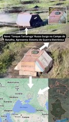 Novo 'Tanque Tartaruga' Russo Surge no Campo de Batalha, Apresenta Sistema de Guerra Eletrônica.