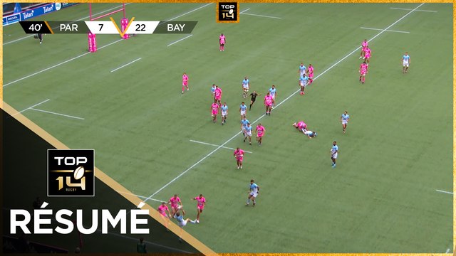 TOP 14 Saison 2023 2024 J21 - Résumé Stade Français Paris - Aviron Bayonnais