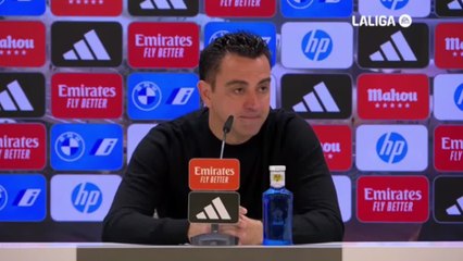 Xavi y el arbitraje del Clásico