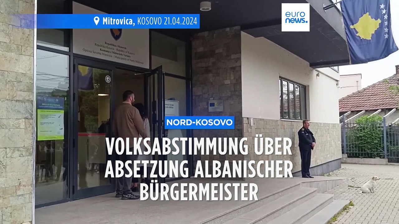 Nord-Kosovo: Volksabstimmung über Absetzung albanischer Bürgermeister