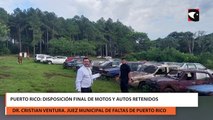 Puerto Rico: Disposición final de motos y autos retenidos