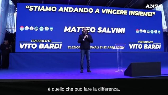 Salvini: Tre miliardi per le strade lucane e il doppio per le ferrovie