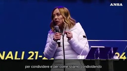 Meloni: "Abbiamo gia' fatto piu' dei governi di Sinistra tenuti con lo scotch"