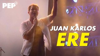 Juan Karlos performs 