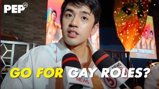 David Licauco, GAY ROLE ang gagampanan sa “G! LU?” | PEP Interviews