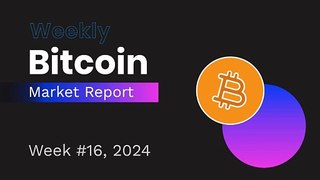 Week #16 - 04.14 to 04.21 BITCOIN (BTC) Weekly Report #crypto #market #report