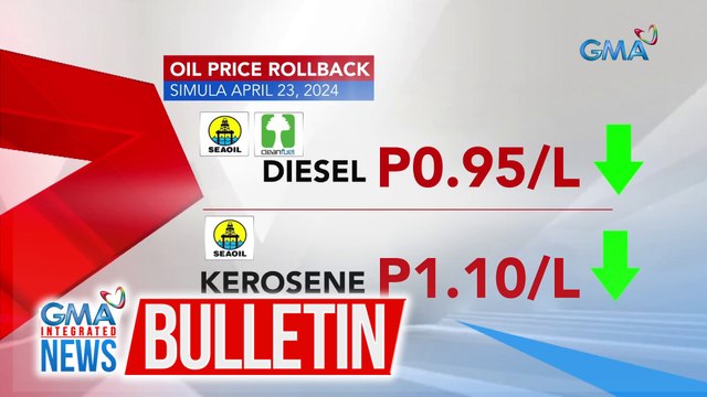 Nag-anunsyo na ang ilang kumpanya ng langis ng paggalaw sa presyo ng mga produktong petrolyo | GMA Integrated News Bulletin