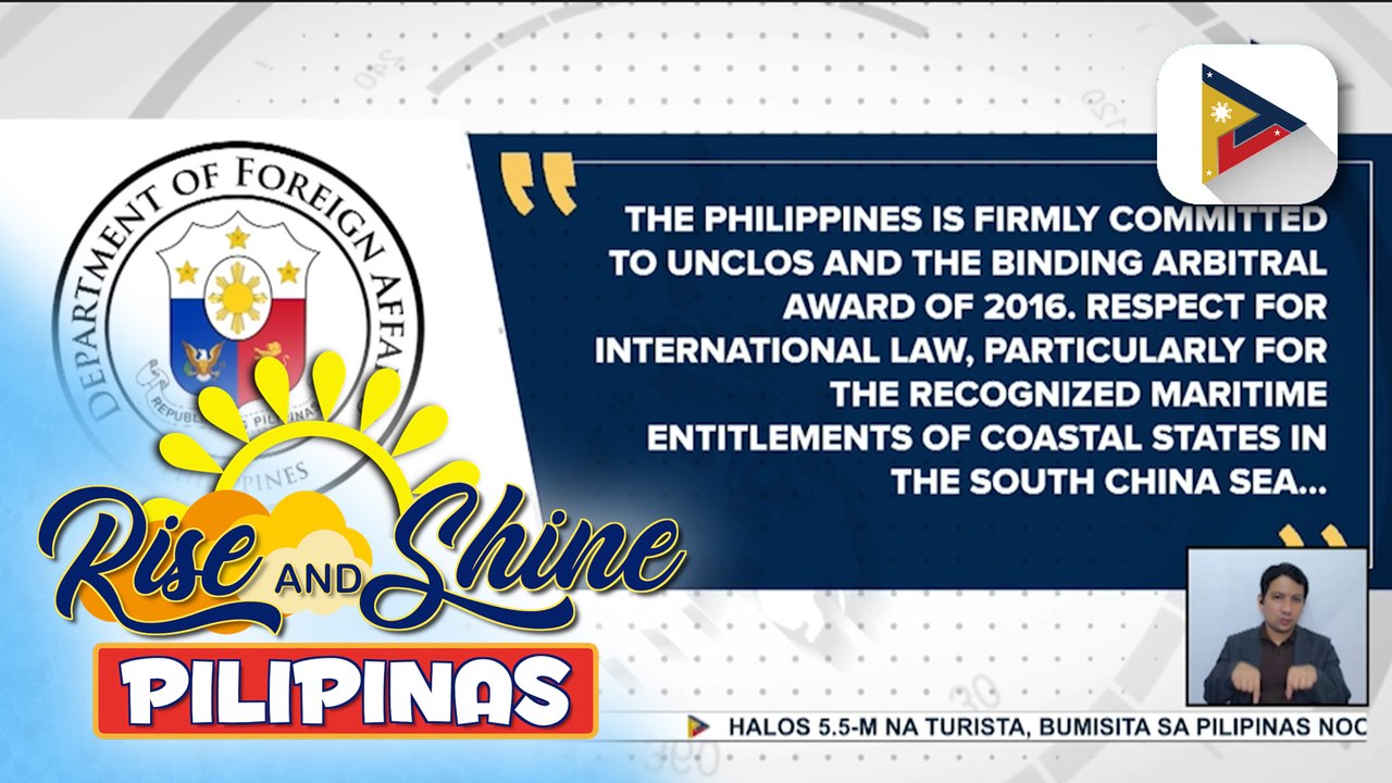 PHL, ikinalugod ang paggiit ng G7 Foreign Ministers sa Rule of Law at Rules-based Maritime Order na naka-angkla sa 1982 UNCLOS