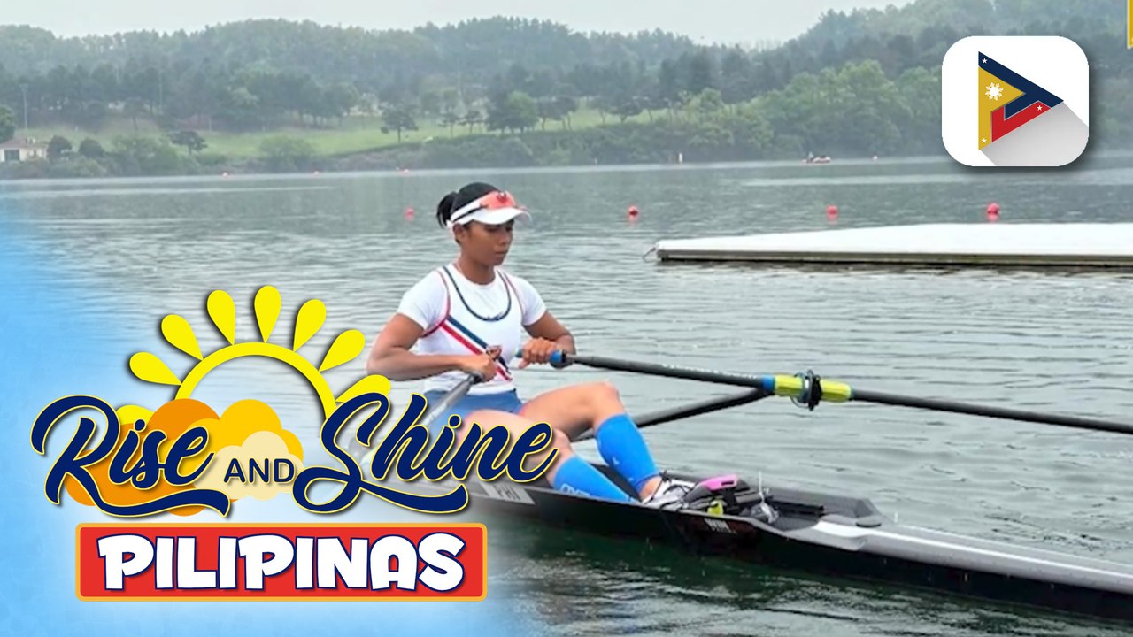 Delgaco, unang Filipina rower na maglalaro sa Olympics