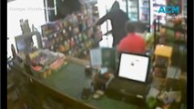 Shopkeeper chases wannabe thief from store