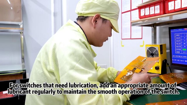 How to extend the life of the membrane switches （keypads）？