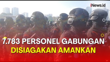 7.783 Personel Gabungan Amankan Sidang Putusan PHPU di Gedung MK