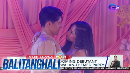 Kakaibang 18 roses sa debut ni Sofia Pablo! | BT