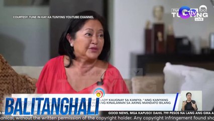 VP Duterte sa pahayag ng First Lady kaugnay sa kaniya... | BT