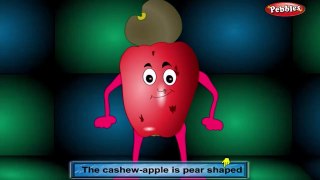 Cashew Rhyme  | Cashew Fruit Song for Kids
