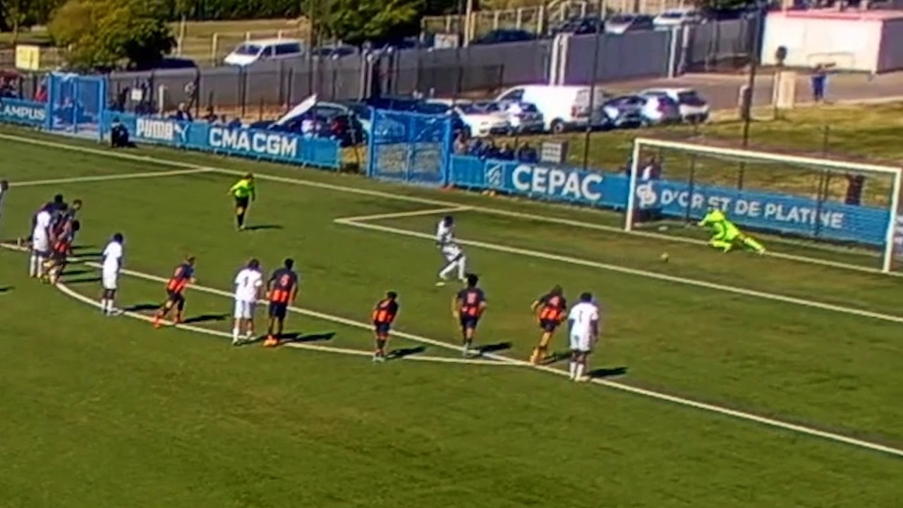 U17N I OM 2-1 Montpellier HSC : Les buts olympiens