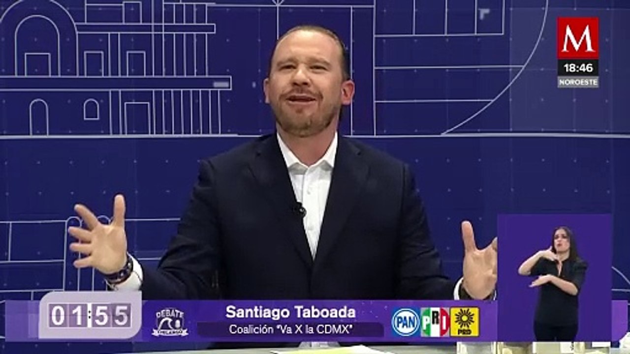 "Tu no eres clara, eres turbia, eres opaca": Santiago Taboada
