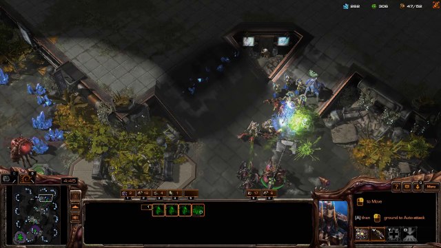 [StarCraft 2] No.0187 Intermediate ZERG player fights A.I., WON [Baneling Nest Pattern]
