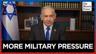 Israeli PM vows to increase 'military pressure' on Hamas