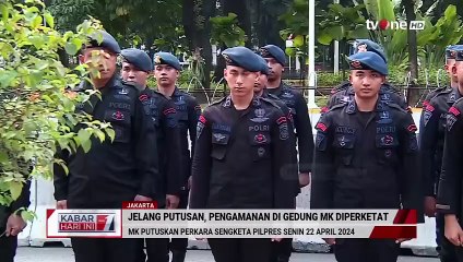 Pendukung Prabowo-Gibran Kirim Karangan Bunga ke MK _ Kabar Hari Ini tvOne