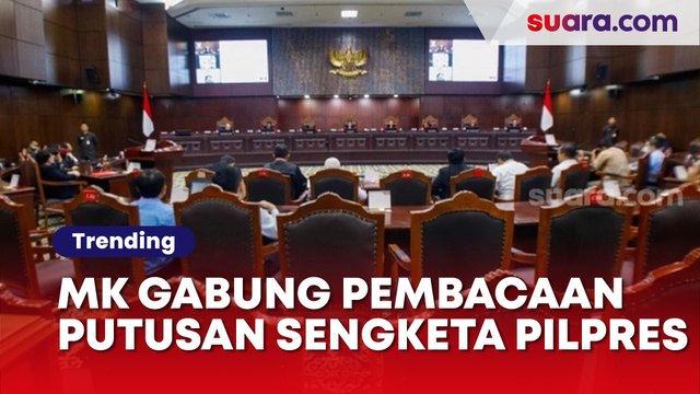 MK Jelaskan Alasan Gabungkan Pembacaan Putusan Sengketa Pilpres Yang Diajukan Anies Dan Ganjar