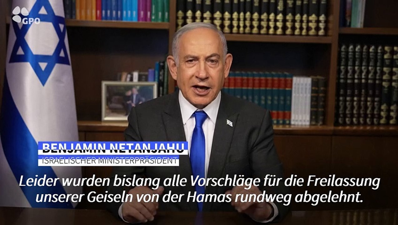 Netanjahu kündigt 'schmerzhafte Schläge' gegen die Hamas an