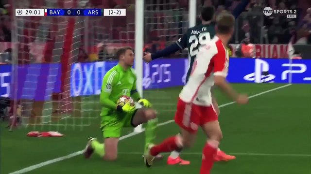 Bayern Münih-Arsenal (1-0) Şampiyonlar Ligi Çeyrek Final 2. Maç