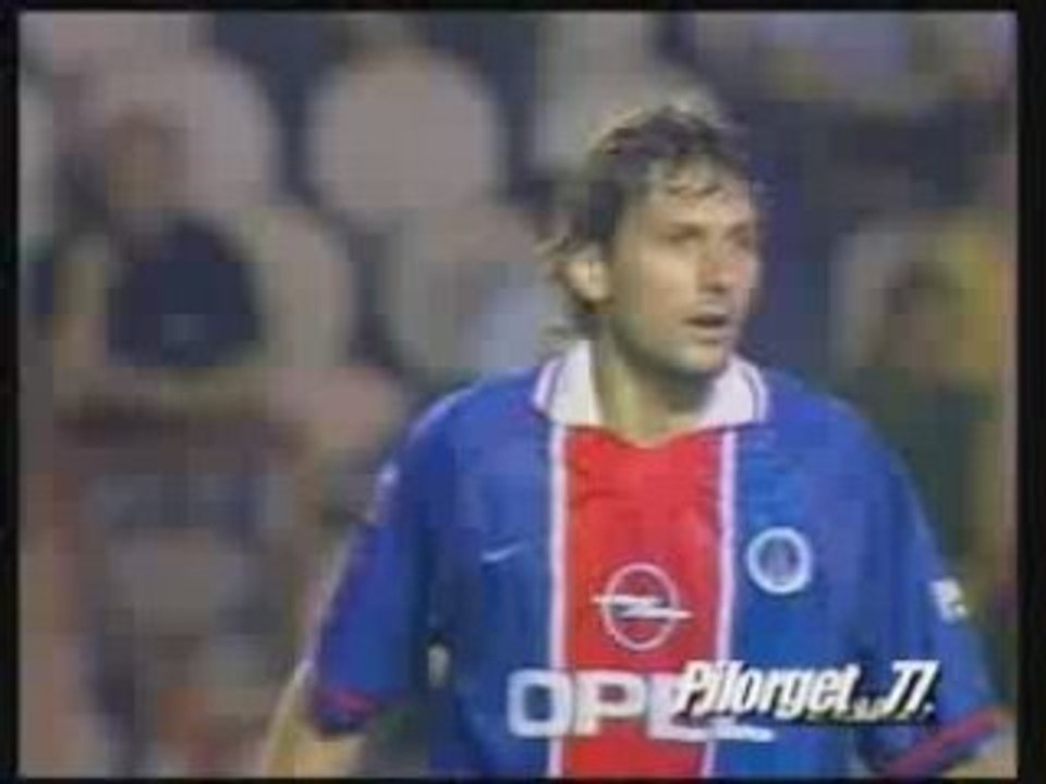PSG 96/97 PSG-CAEN LEONARDO 1er MATCH