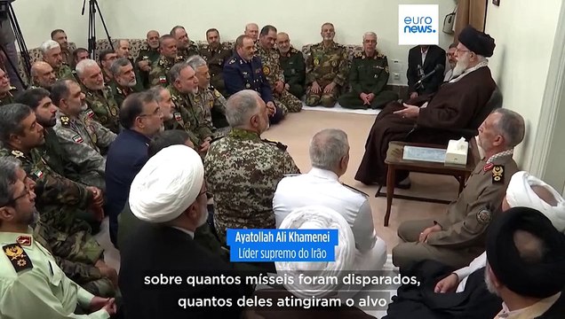 Líder supremo do Irão admite poucos danos no ataque a Israel: O que importa é a vontade iraniana