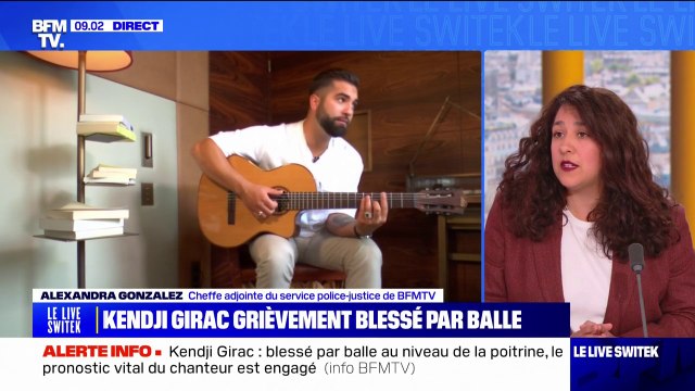 Le chanteur Kendji Girac blessé par balle cette nuit, son pronostic vital engagé