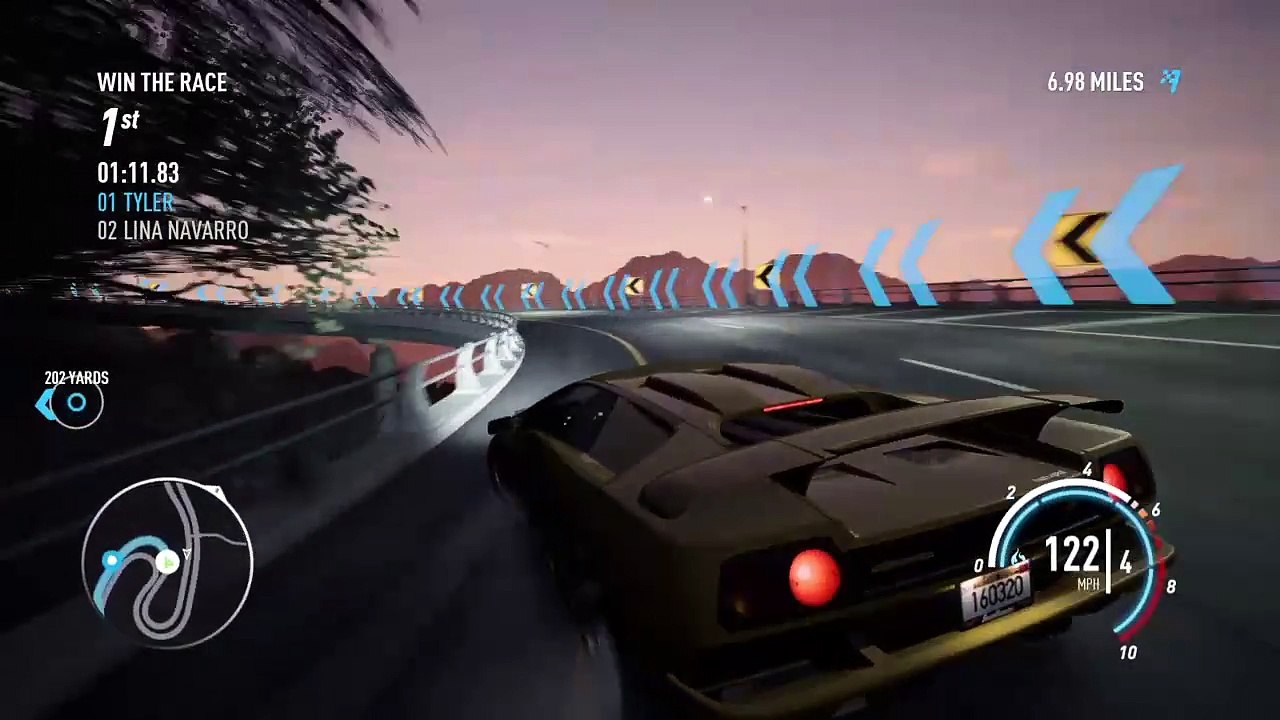 Need For Speed™ Payback (Outlaw's Rush - Part 3 - Lamborghini Diablo SV vs McLaren P1)