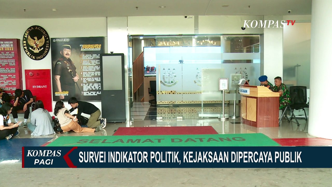 Survei Indikator Politik Ungkap Kejaksaan Agung Lebih Dipercaya Publik Karena Penanganan Kasus ini