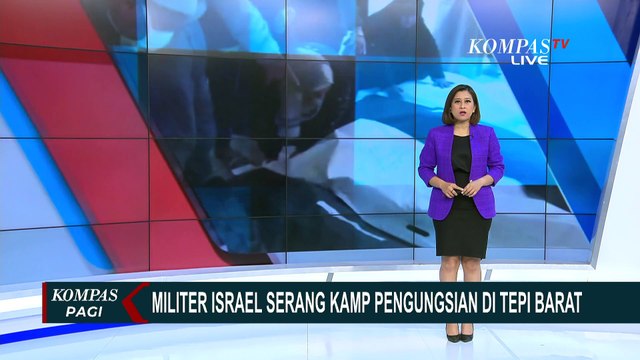 Militer Israel Serang Kamp Pengungsian di Tepi Barat, 14 Orang Tewas