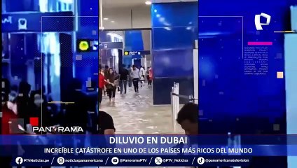 Diluvio en Dubái increíble catástrofe en una de las ciudades más ricas del mundo