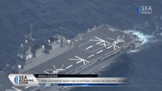Two Japanese Navy Helicopters Crash In Pacific Ocean