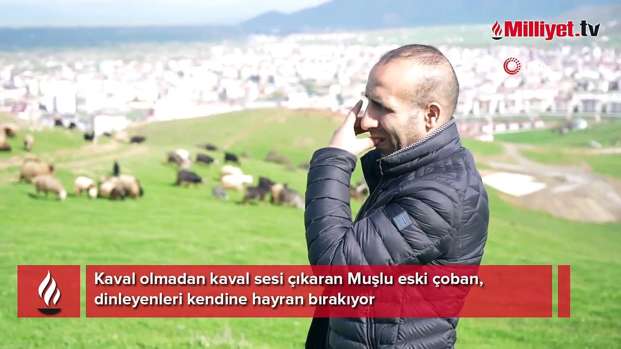 Kavalsız kaval sesi çıkarıyor