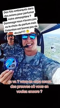 Chemtrails, vous en voulez encore ... Ce ne sont pas les avions de tourisme qui nous déversent du poison et sur les terres et donc sur nous, vos enfants Trop c'est trop faut vraiment partir