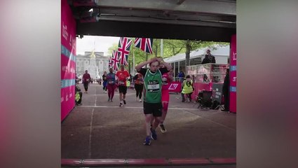 London runner becomes youngest known person with Down syndrome to complete marathon